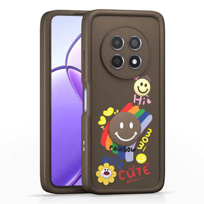 Realme Narzo 70x 5G/N65/13/12/12X 5G/C65 Soft Silicone mobile cover in brown by Pikkme