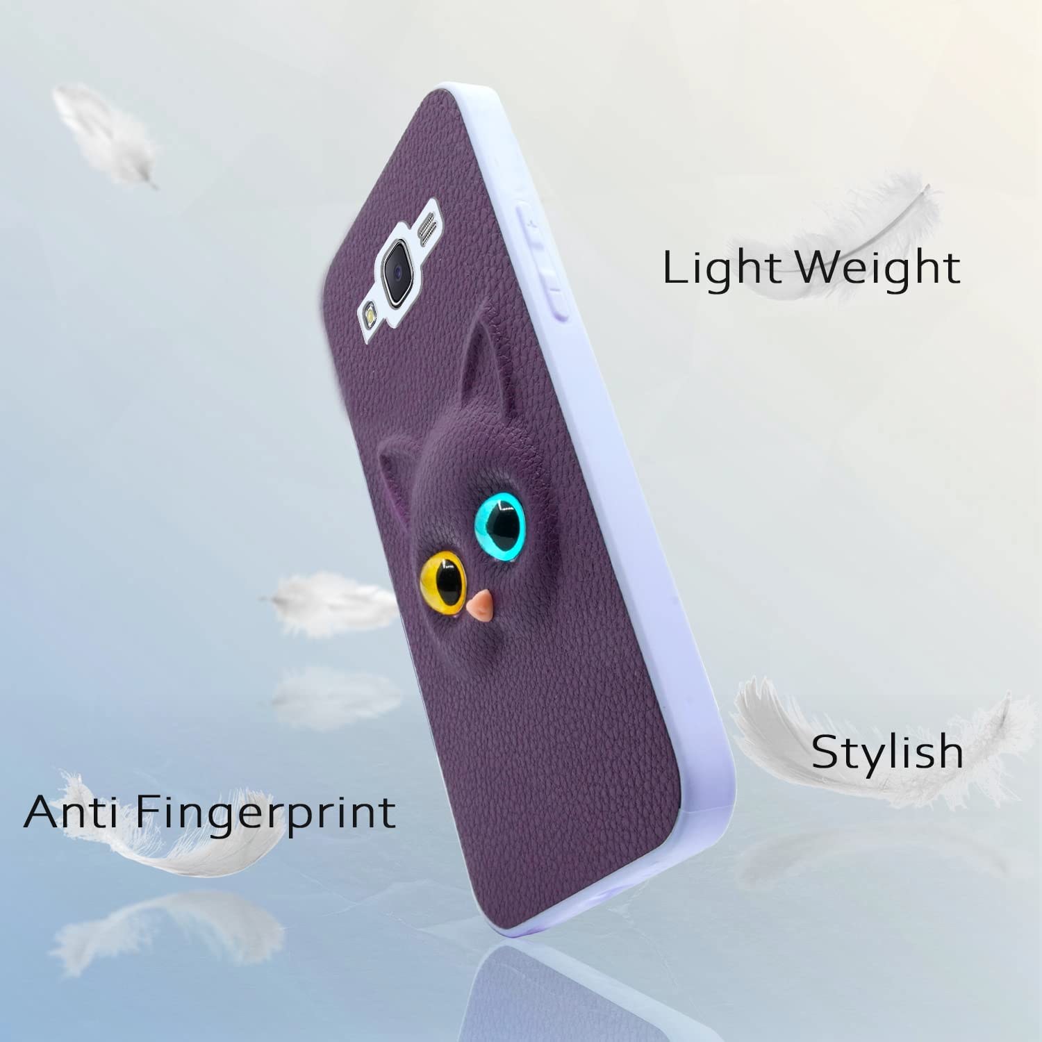 Pikkme Samsung J7 2015/J7 Cat purple phone cover – photo 2