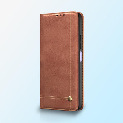 Pikkme brown Magnetic mobile flip cover for Moto G35 5G – photo 6