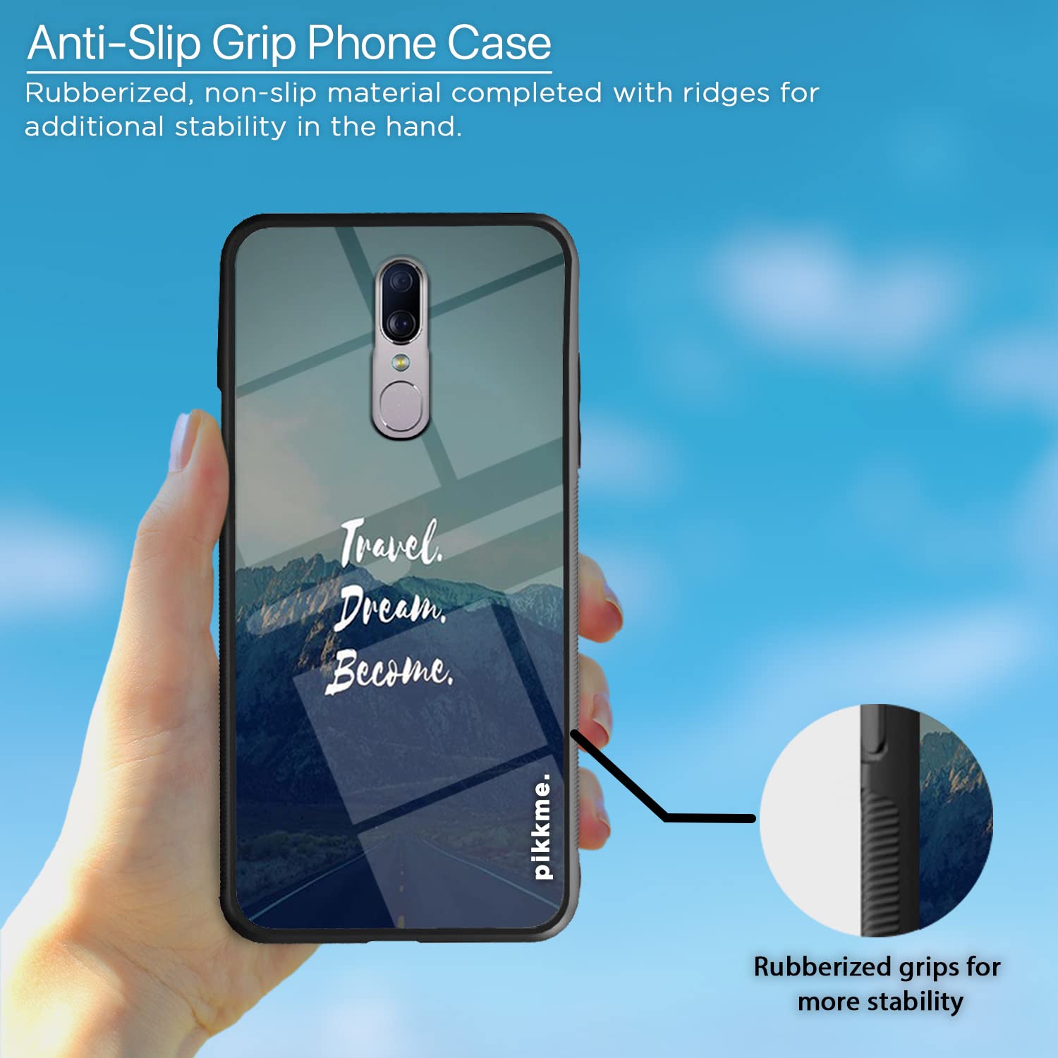 Oppo F11 Hybrid mobile cover by Pikkme – photo 5