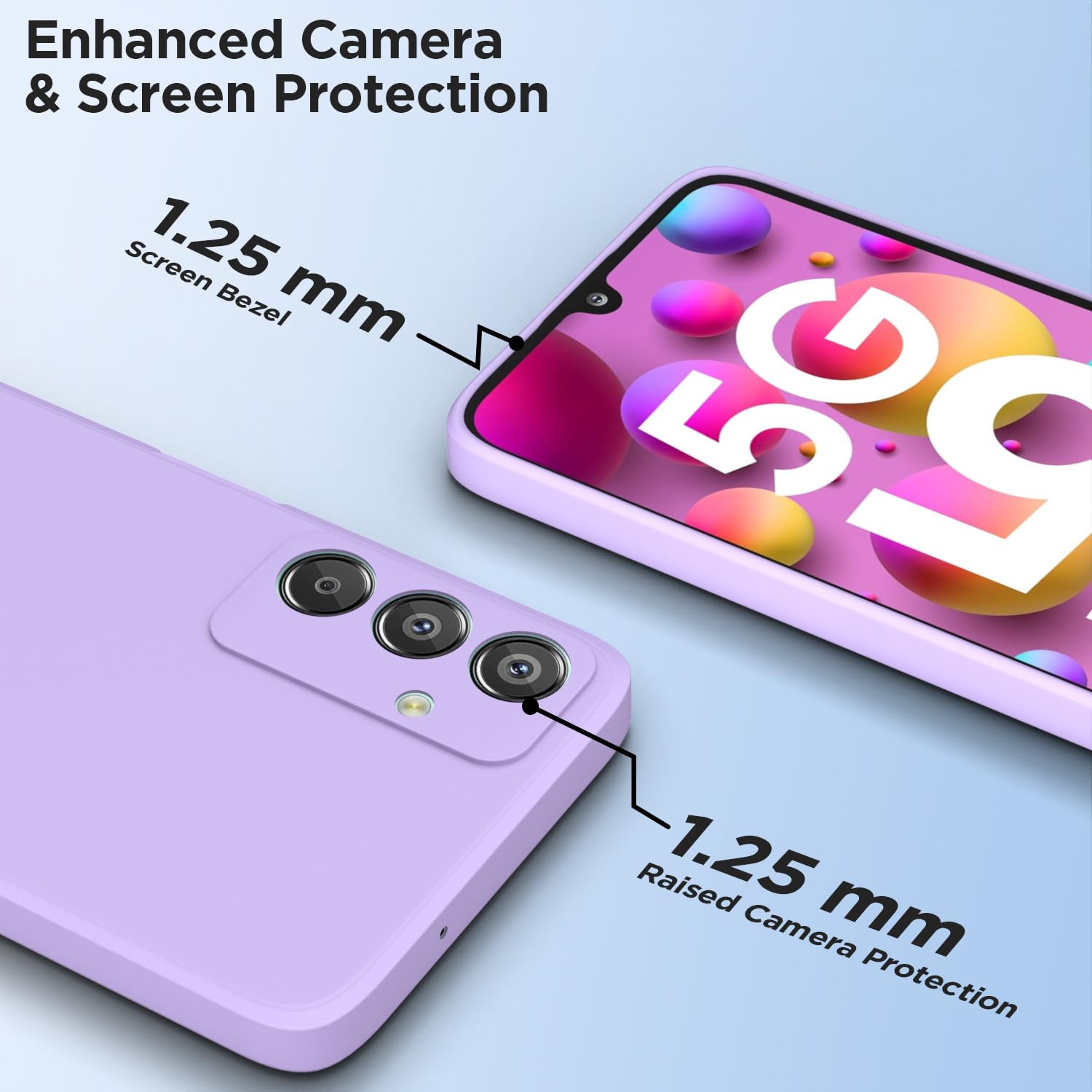 Purple Matte back cover for Samsung F15/M15/M15 Prime 5G – Pikkme – photo 2