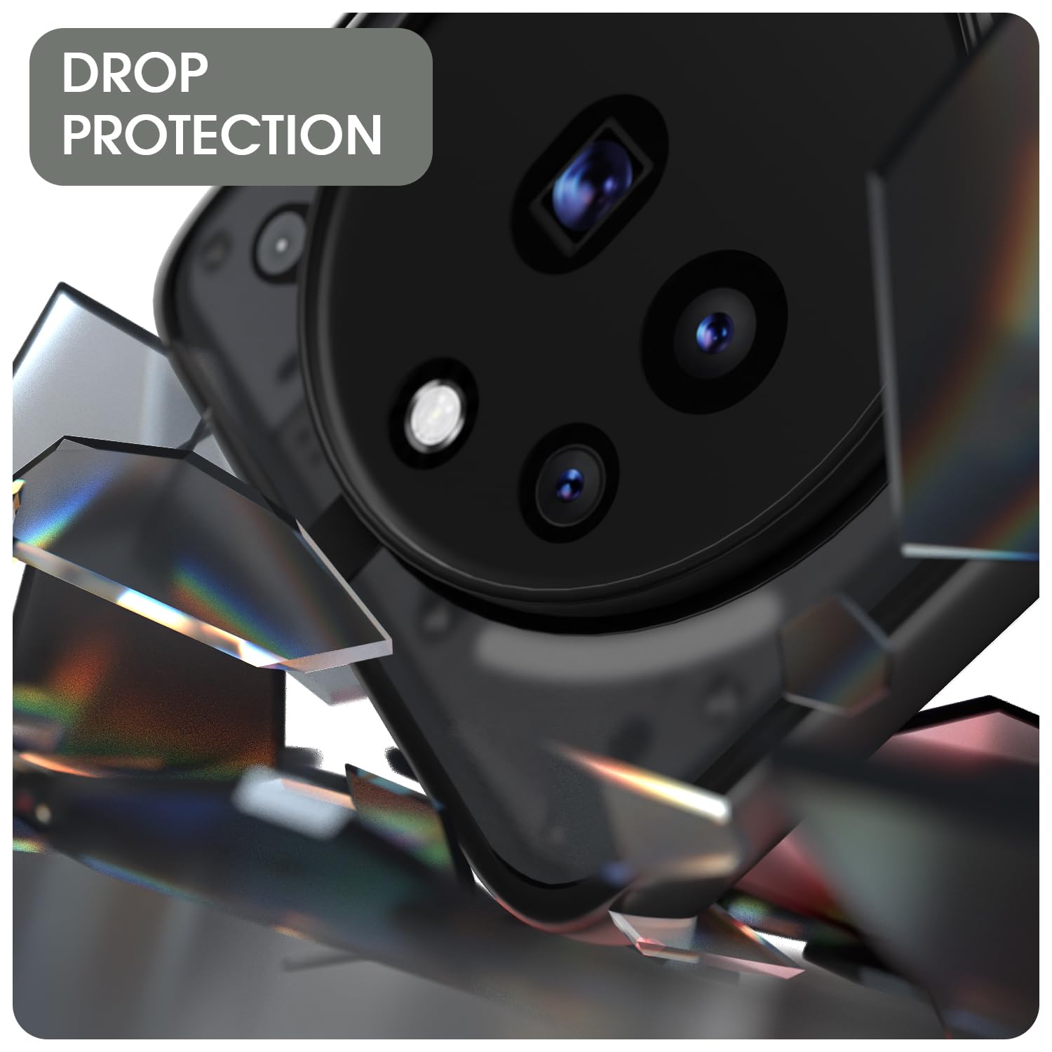 Nothing Phone 3a Pro 5G back cover in black smoke mag-safe by Pikkme – photo 5