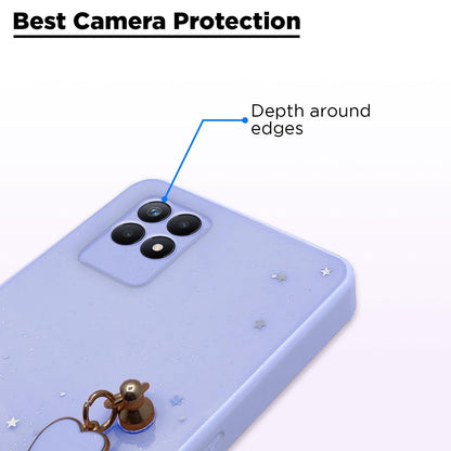 Pikkme purple mobile cover for Realme Narzo 50/8i 4G – photo 2
