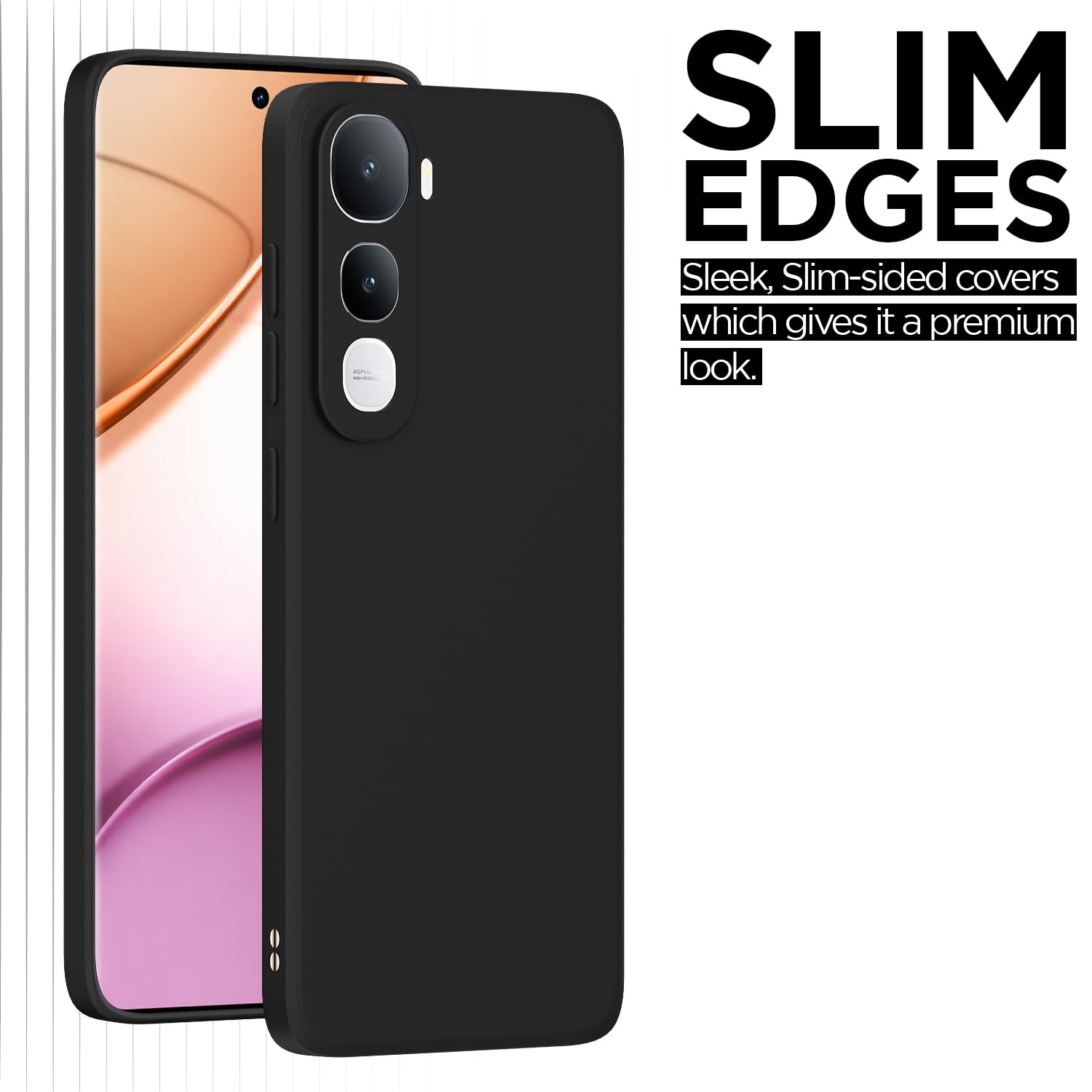 Pikkme Vivo Y400 Pro 5G black back cover – photo 6