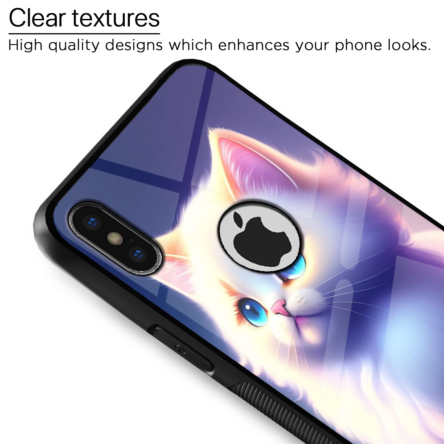 Pikkme Cat mobile cover for iPhone X/XS – photo 4