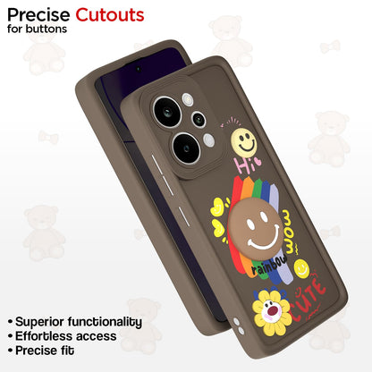 Pikkme brown Soft Silicone mobile back cover for Realme P4 Power 5G – photo 6