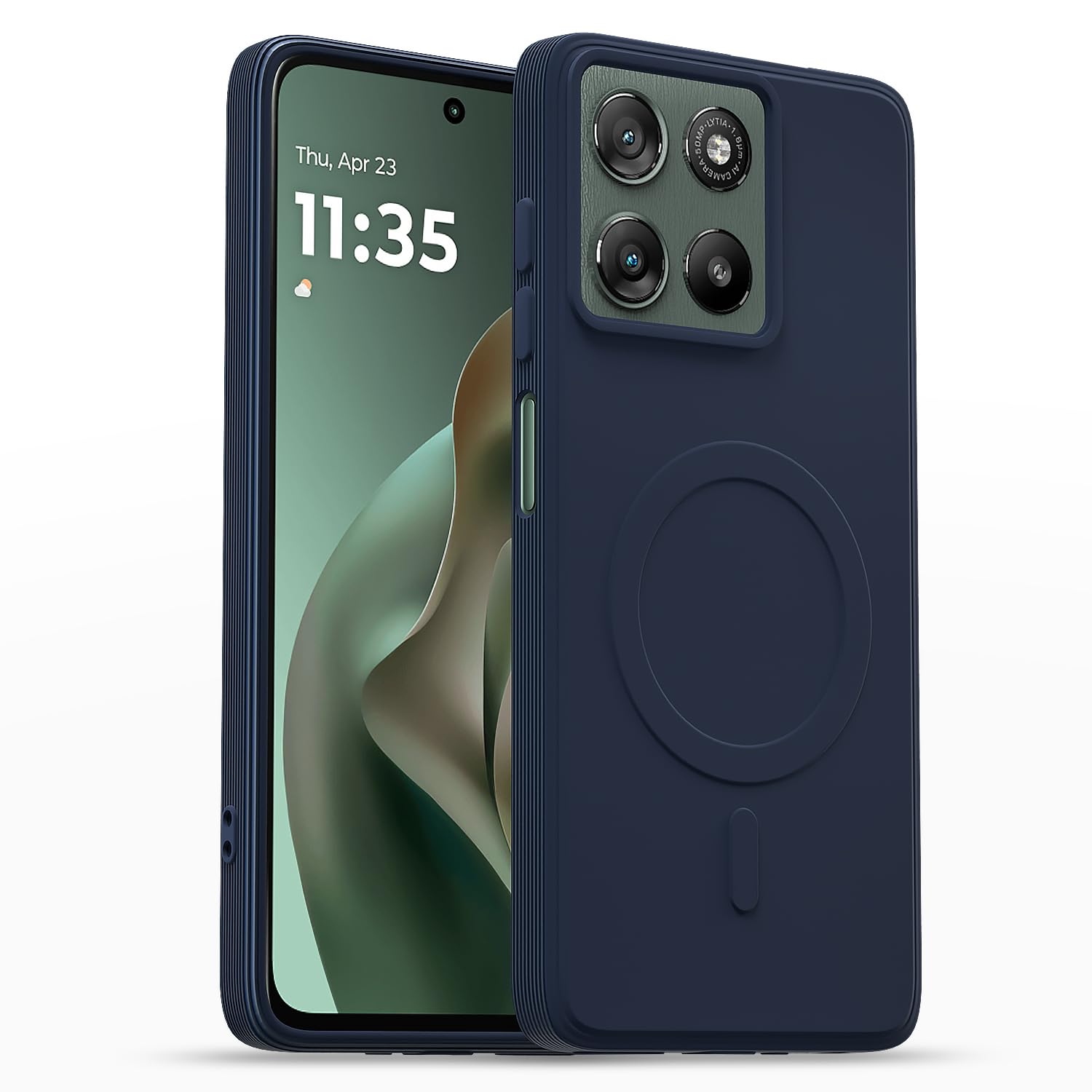 Pikkme Moto G67 Power/G57 Power 5G blue back cover