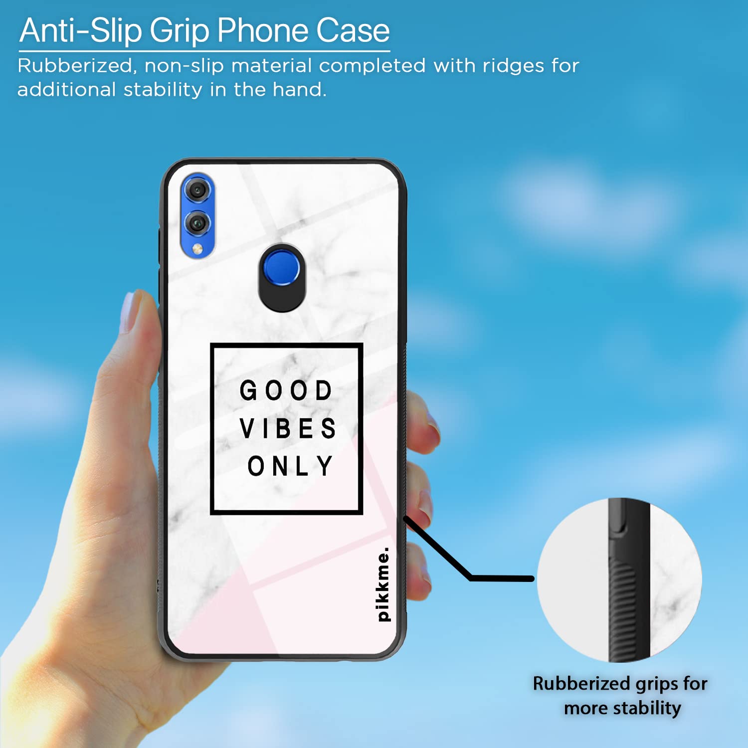 Honor 8X Hybrid mobile back cover by Pikkme – photo 5