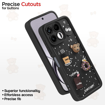Black Bear Coffee phone cover for Realme 16T 5G – Pikkme – photo 6