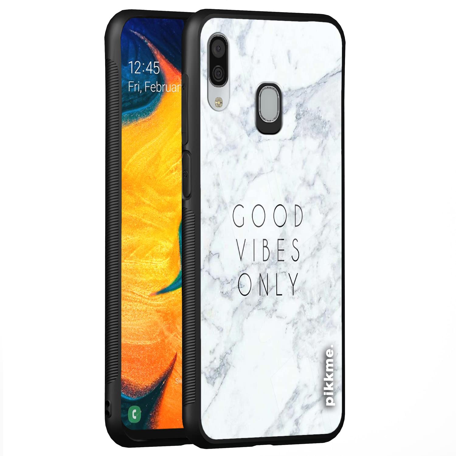 Pikkme Hybrid mobile back cover for Samsung A20/A30/M10s