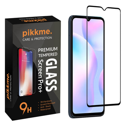 Pikkme tempered glass for Redmi 10A/9A/9i/9/9c, Redmi 9A Sport/9i Sport/Poco C31
