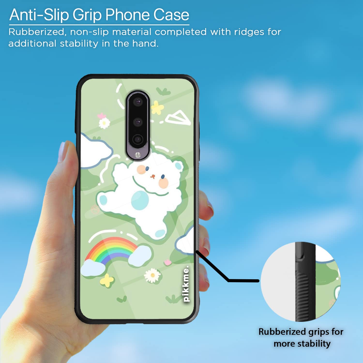Pikkme Hybrid mobile back cover for OnePlus 8 – photo 5