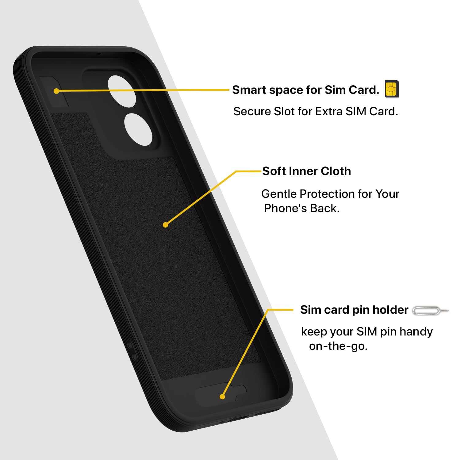 Pikkme Redmi Note 17 5G black back cover – photo 6