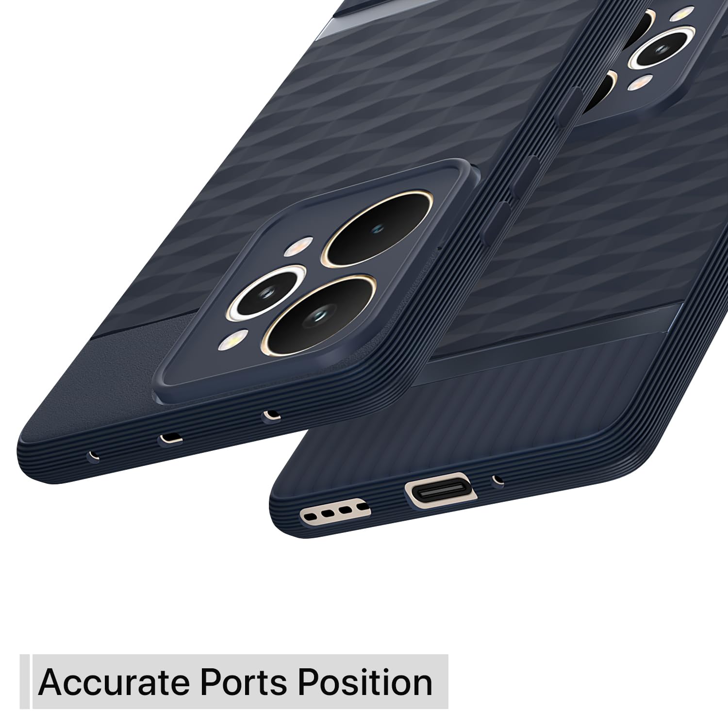 Blue Silicone back cover for Realme 15 Pro 5G – Pikkme – photo 4