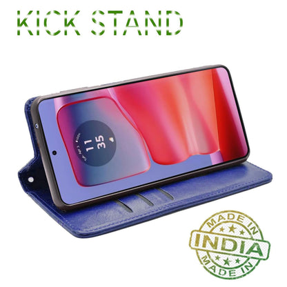 Pikkme blue flip case for Moto Edge 50 Pro 5G – photo 4