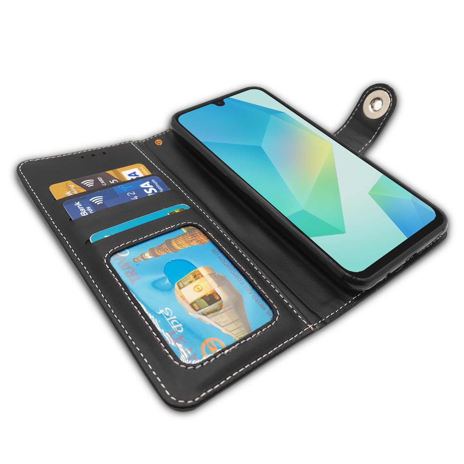 Pikkme Samsung A16 5G Magnetic grey flip cover – photo 5