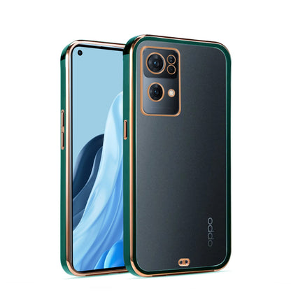 Pikkme green phone cover for Oppo Reno 7 Pro 5G