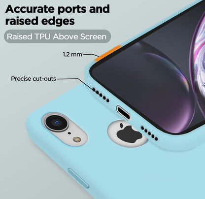 Pikkme iPhone XR Soft Silicone sea blue phone cover – photo 2