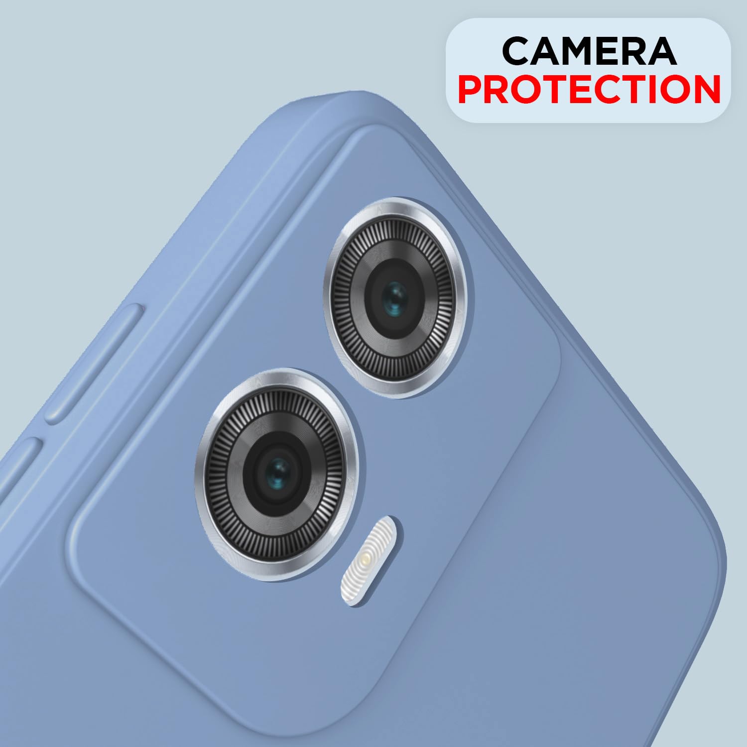 Pikkme Moto Edge 50 Fusion/G96 5G Matte aqua blue phone cover – photo 5