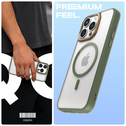 Pikkme iPhone 15 Pro MagSafe green mag-safe mobile back cover – photo 2
