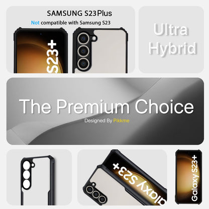 Pikkme Samsung S23 Plus Hybrid black back cover – photo 4