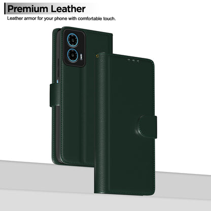 Moto G34/G45 5G wallet flip cover in green by Pikkme – photo 2
