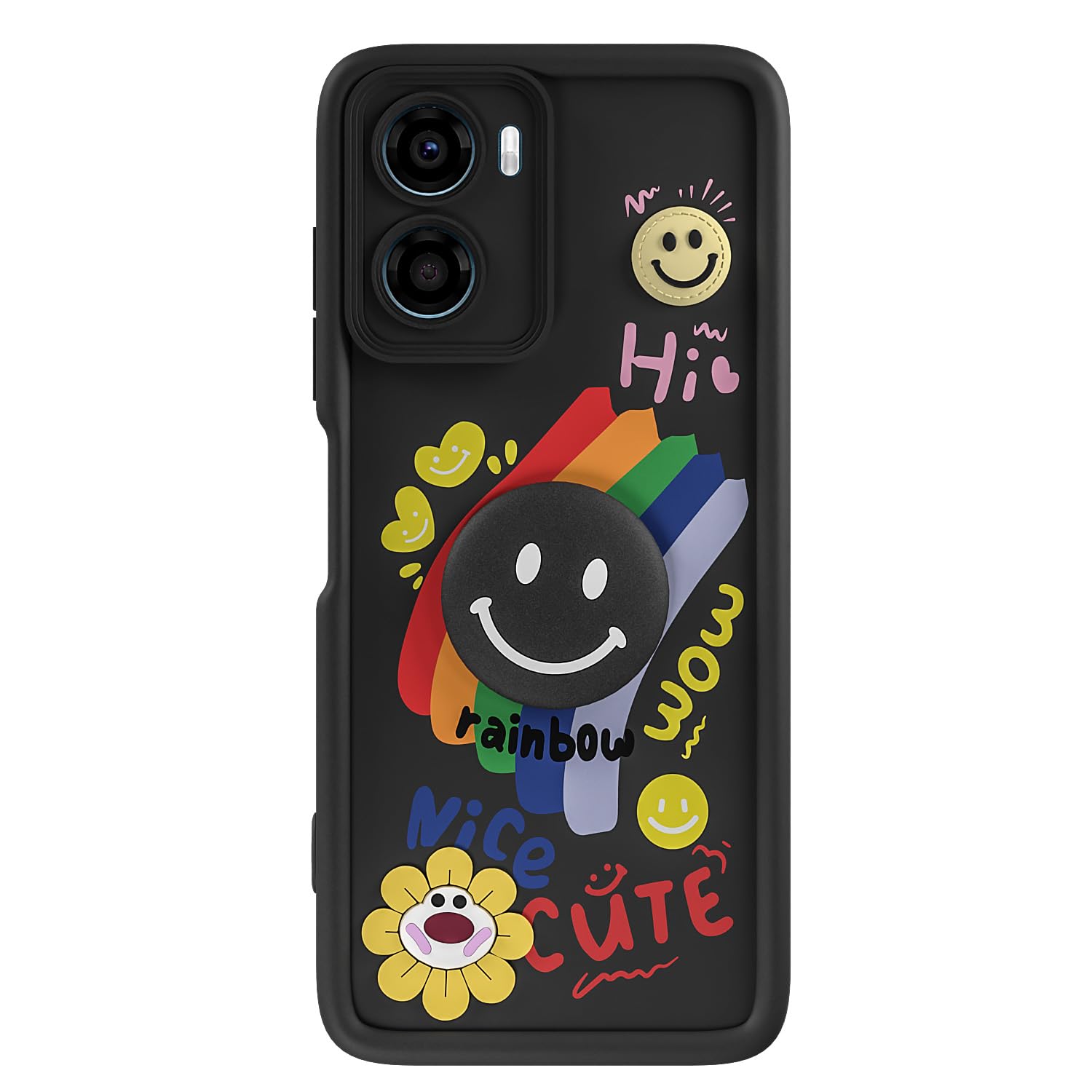 Moto G06 Power mobile cover in black by Pikkme – photo 7