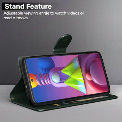 Green Wallet wallet flip cover for Samsung M51 – Pikkme – photo 3
