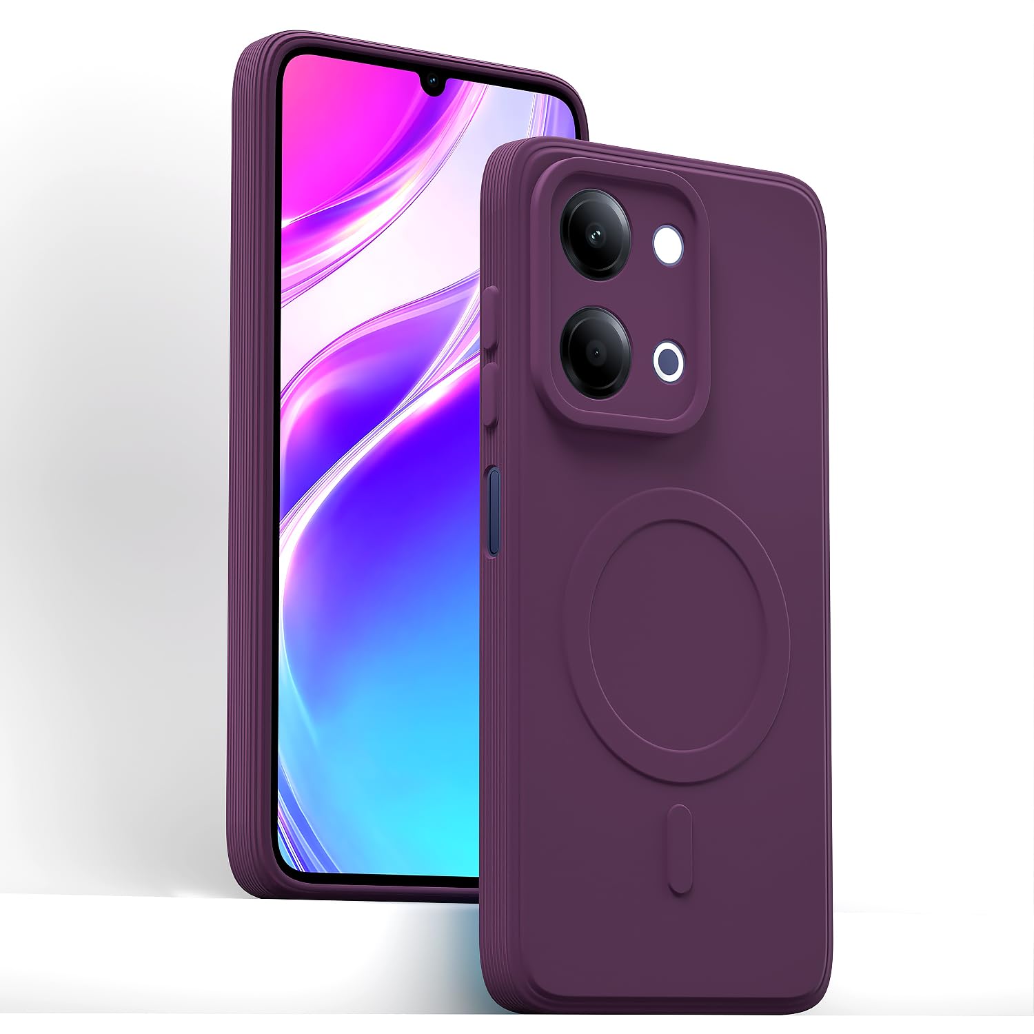 Pikkme Vivo Y11/T5 Lite 5G purple mobile back cover – photo 2