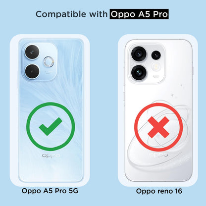 Oppo A5 Pro 5G PC-TPU mobile back cover in transparent by Pikkme – photo 4