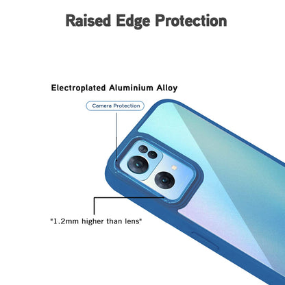 Pikkme dark blue Chrome mobile back cover for Oppo Reno 7 Pro 5G – photo 4