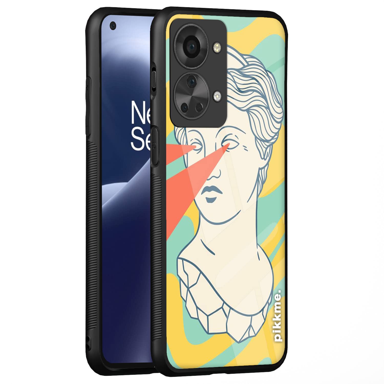 OnePlus Nord 2T 5G Hybrid mobile back cover by Pikkme