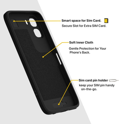 Oppo A6X 5G mobile cover in black by Pikkme – photo 6