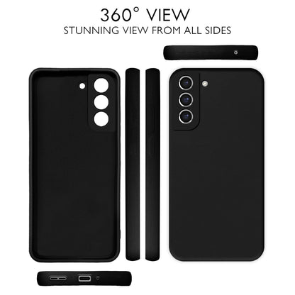 Samsung S21 FE 5G Liquid Silicone mobile back cover in black by Pikkme – photo 3