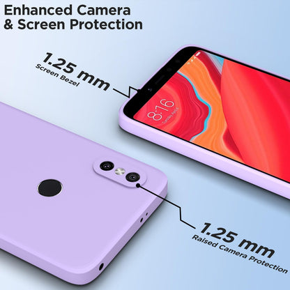 Purple Matte back cover for Redmi Y2 – Pikkme – photo 2