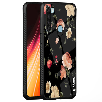 Flower Mobile back cover for Redmi Note 8 – Pikkme