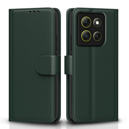 Pikkme Moto G86 Power 5G Wallet green mobile flip cover