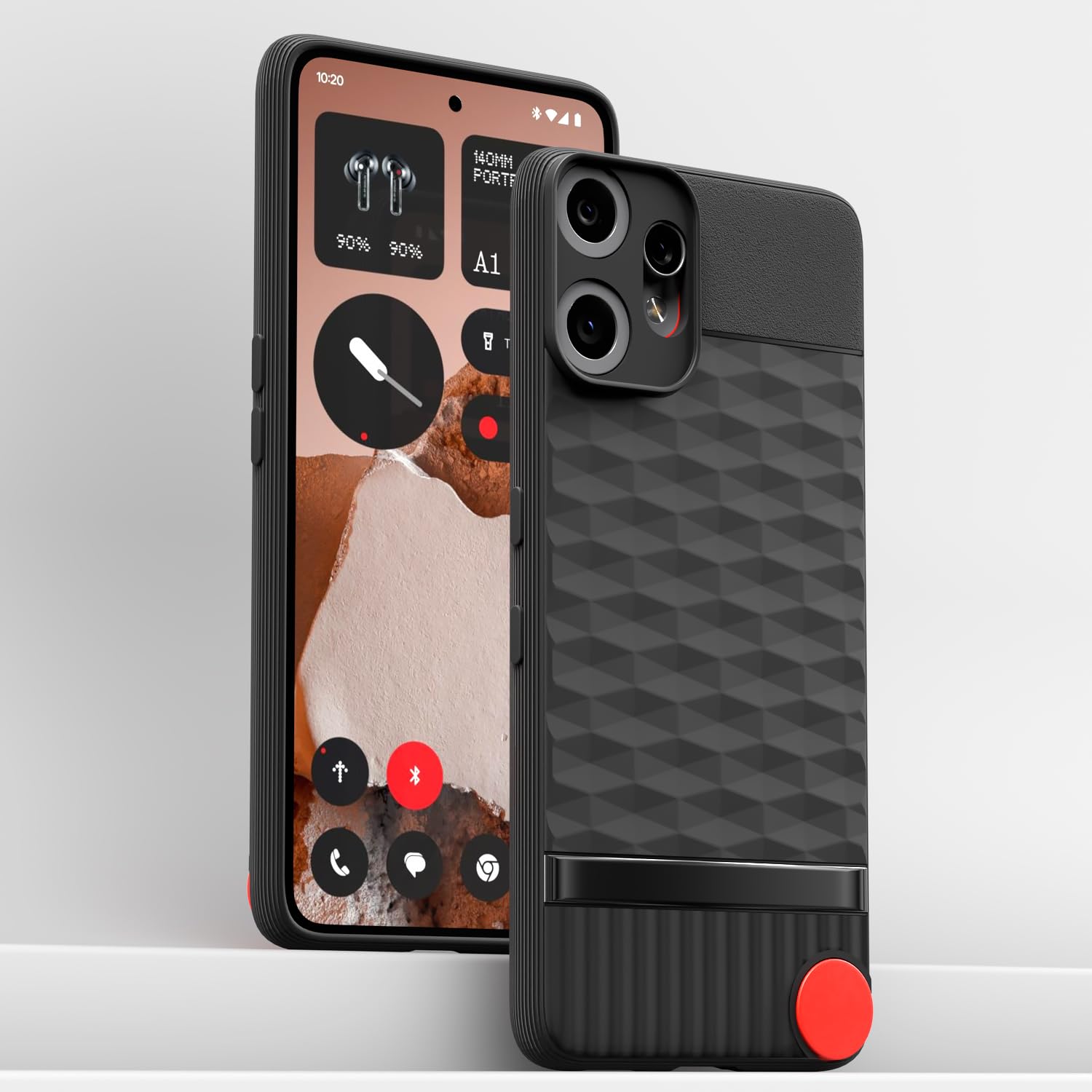 Pikkme CMF by Nothing Phone 2 Pro 5G Gencase Back Cover (Black)