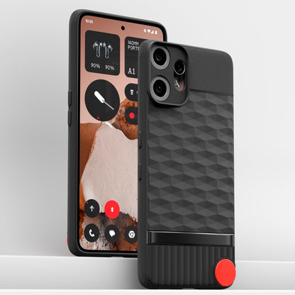 Pikkme CMF by Nothing Phone 2 Pro 5G Gencase Back Cover (Black)