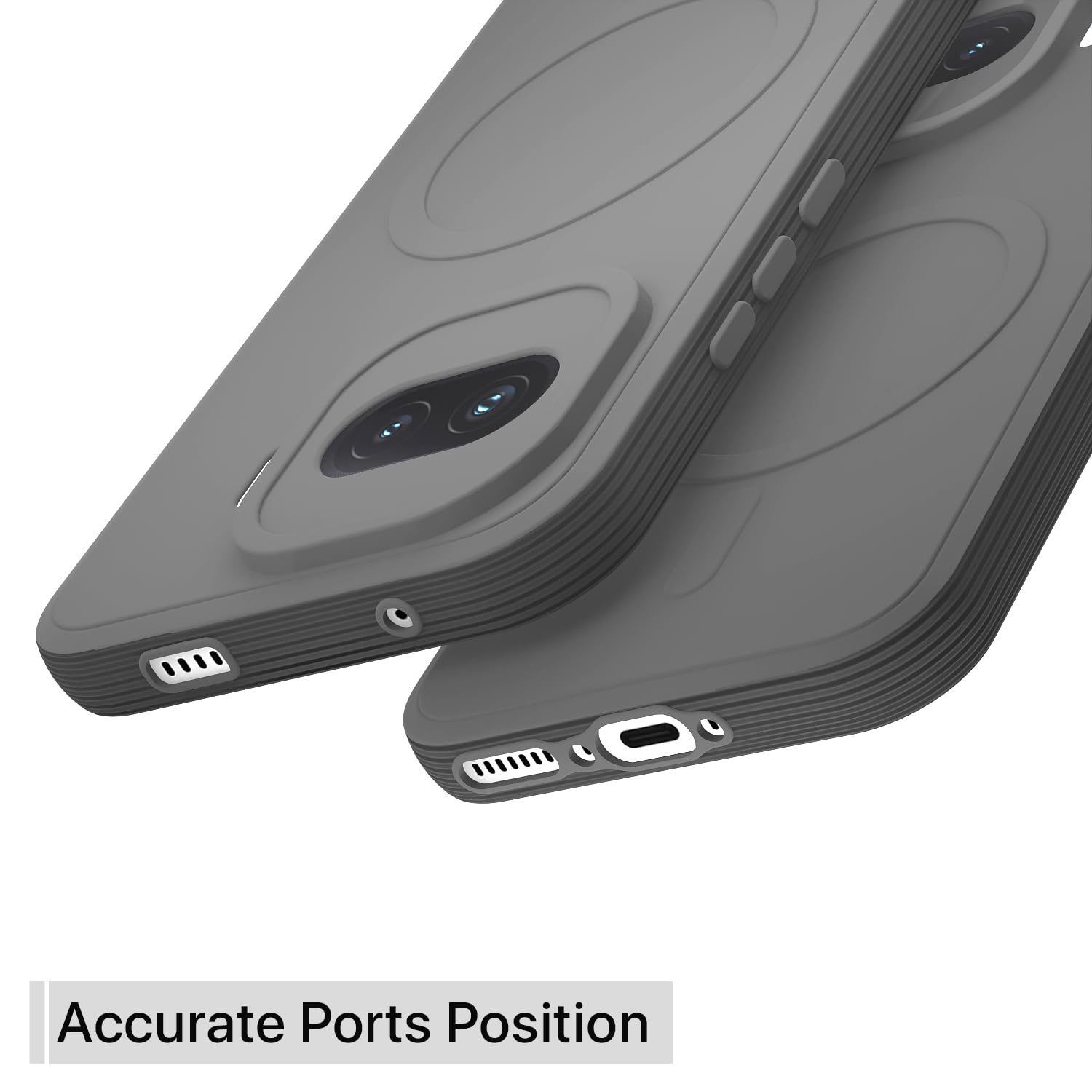 Pikkme iQOO 15R 5G MagSafe grey back cover – photo 4