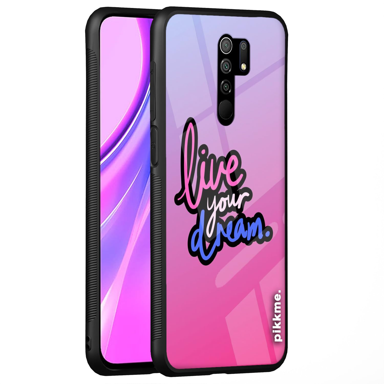 Redmi 9 Prime Hybrid mobile cover by Pikkme