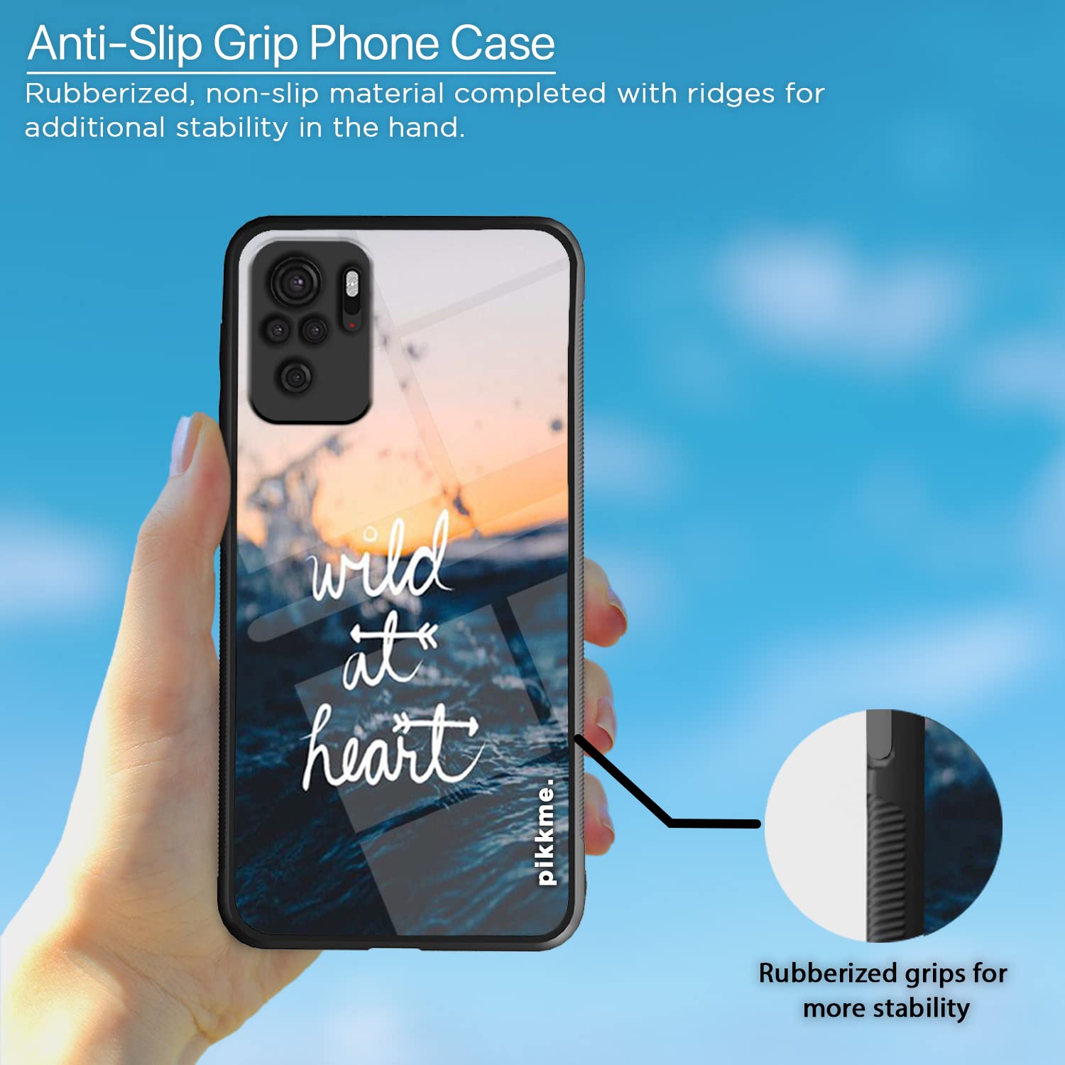 Pikkme Hybrid mobile back cover for Redmi Note 10/Note 10s – photo 5