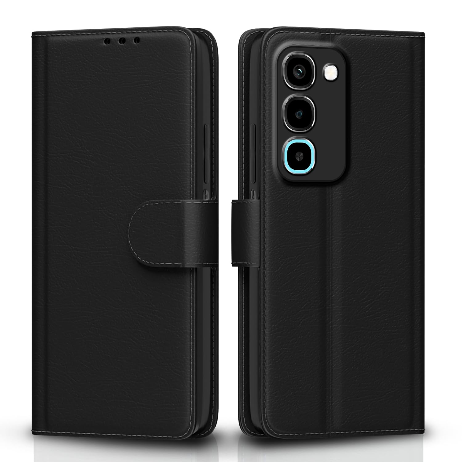 Pikkme black flip cover for Realme P4R 5G