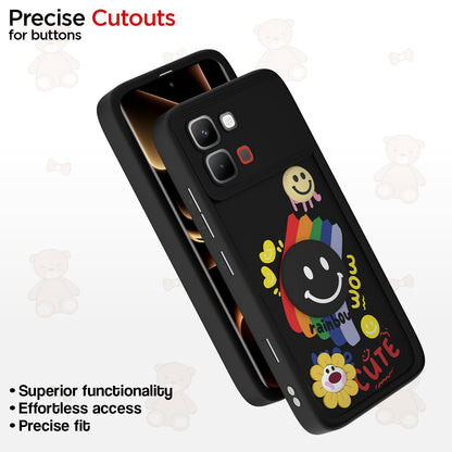 Black mobile back cover for Infinix Note Edge 5G – Pikkme – photo 6
