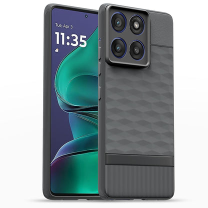 Pikkme Moto Edge 60 Stylus 5G Gencase Back Cover  - Grey