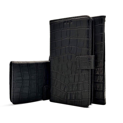 Pikkme Redmi Note 8 Pro Leather black wallet flip cover