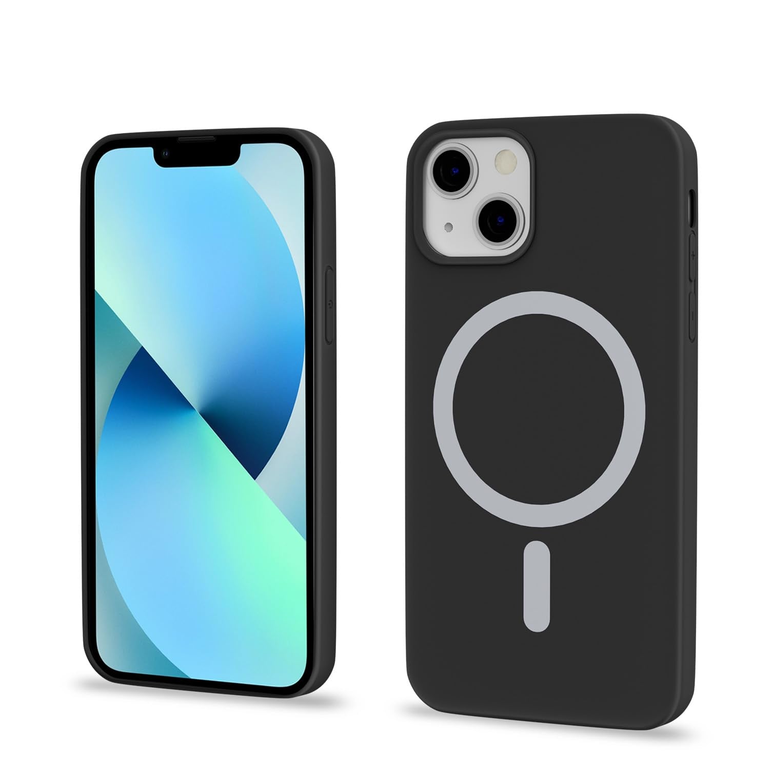 Pikkme iPhone 13 Soft Silicone black back cover