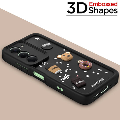 Black Silicone phone cover for Redmi 15 5G/3D – Pikkme – photo 3