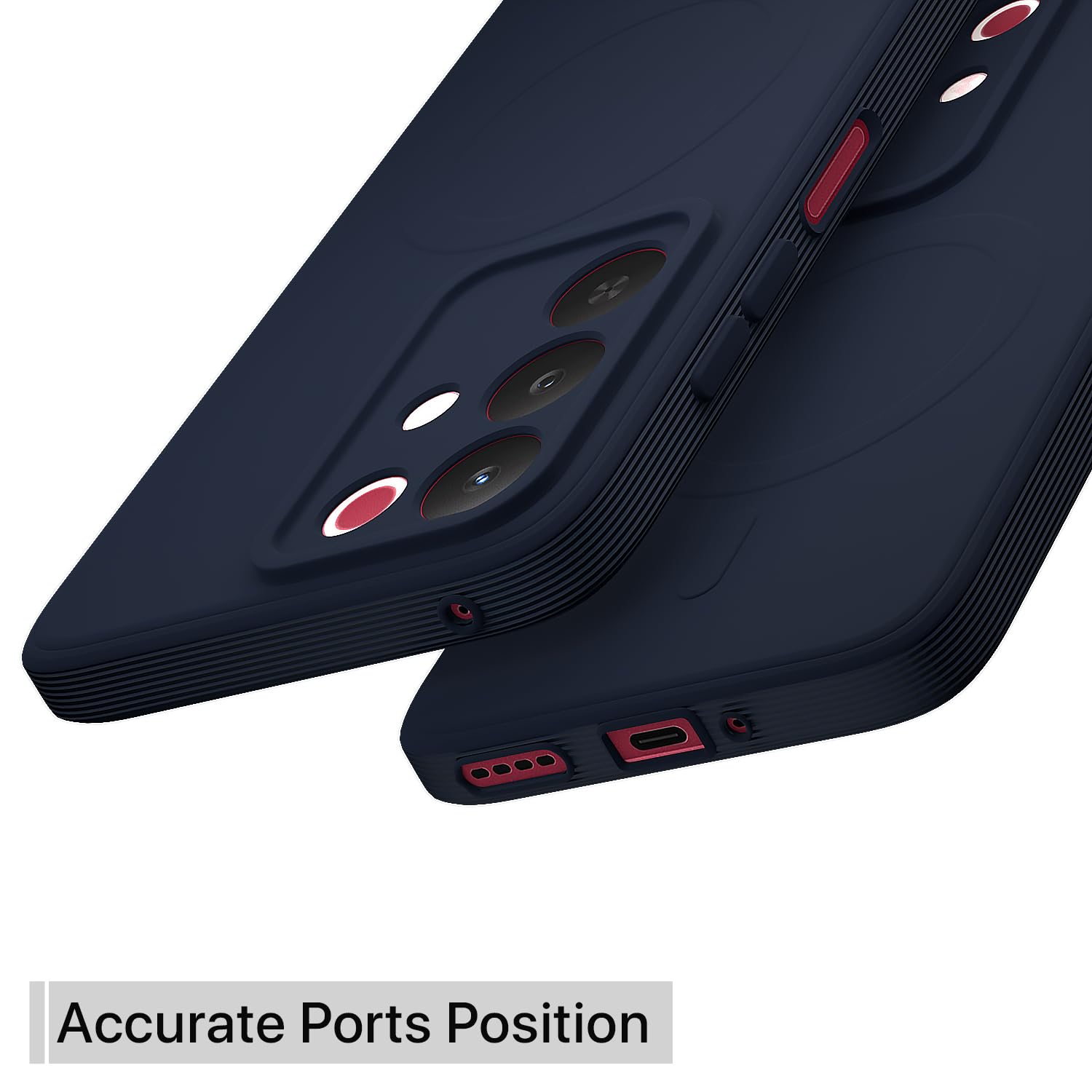 Realme Narzo 90X/C85/15X 5G mobile back cover in blue by Pikkme – photo 4