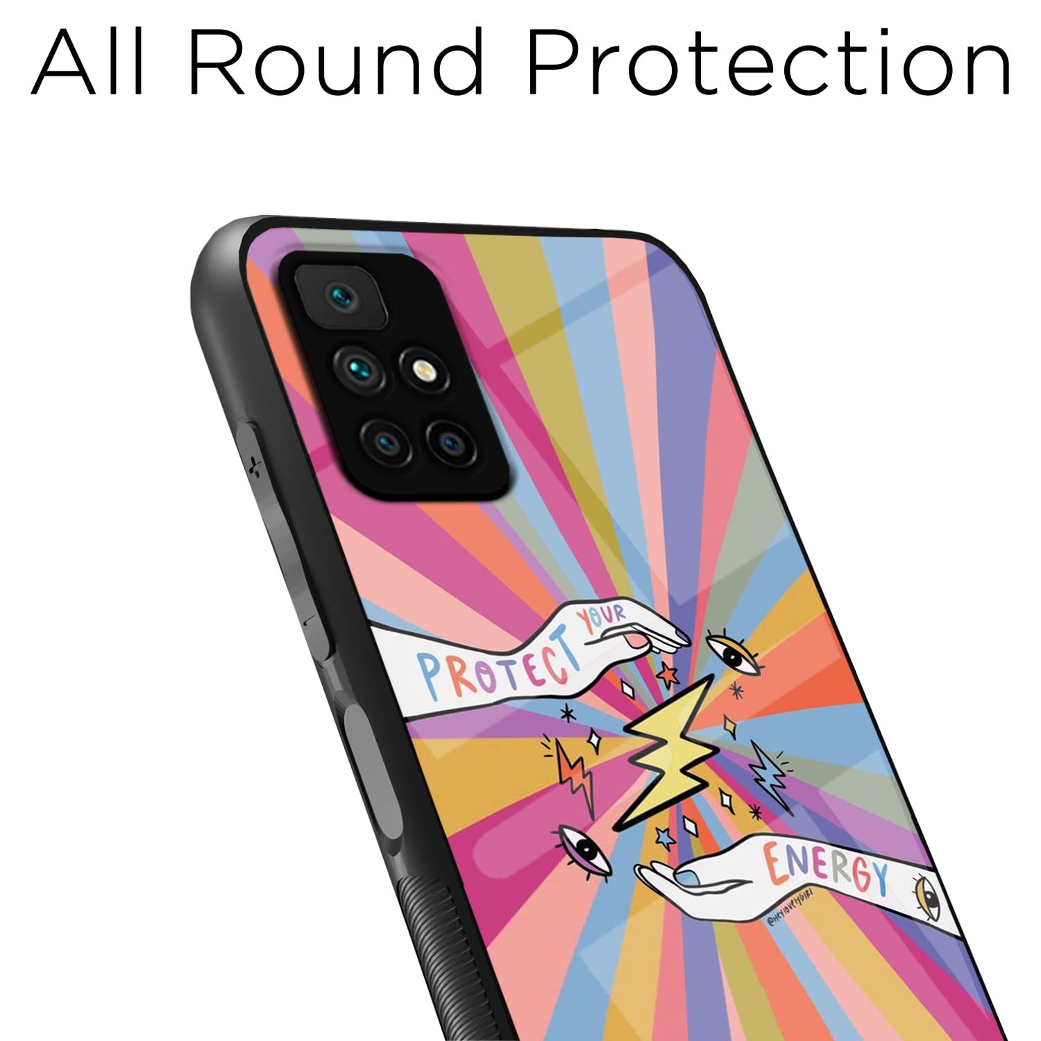 Pikkme Redmi 10 Prime Hybrid mobile back cover – photo 7